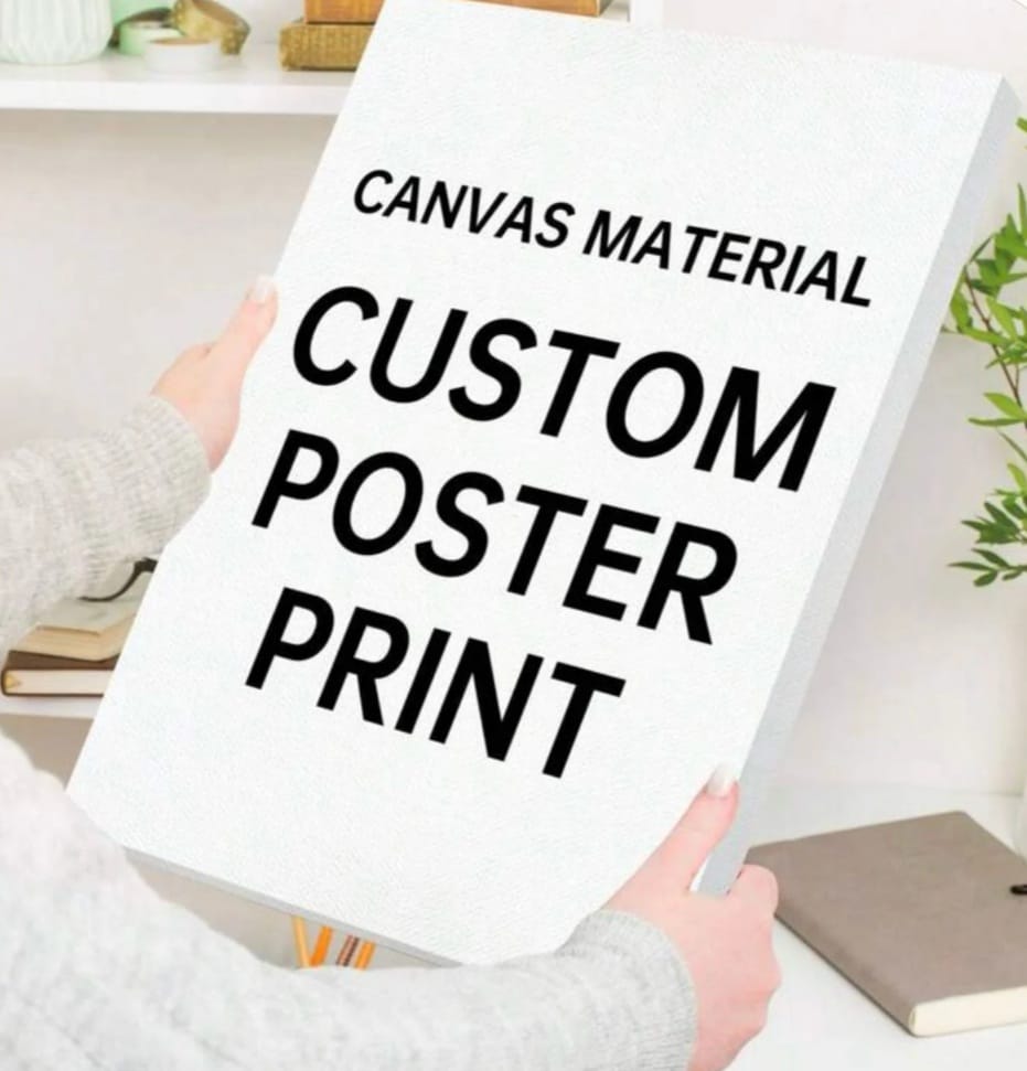 1pc Custom Personal Photo No Frame HD Print On Canvas