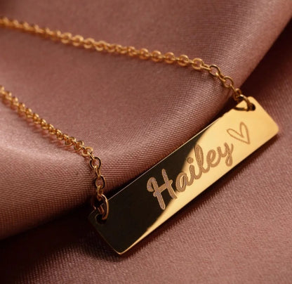 DIY Name Necklace