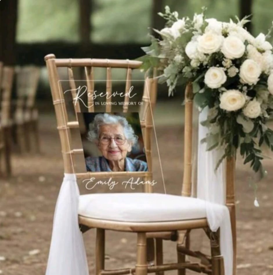 Reserved Memorial Sign