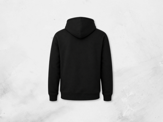 Hoodie (Cotton 260gsm), Back  - Max A3 Print
