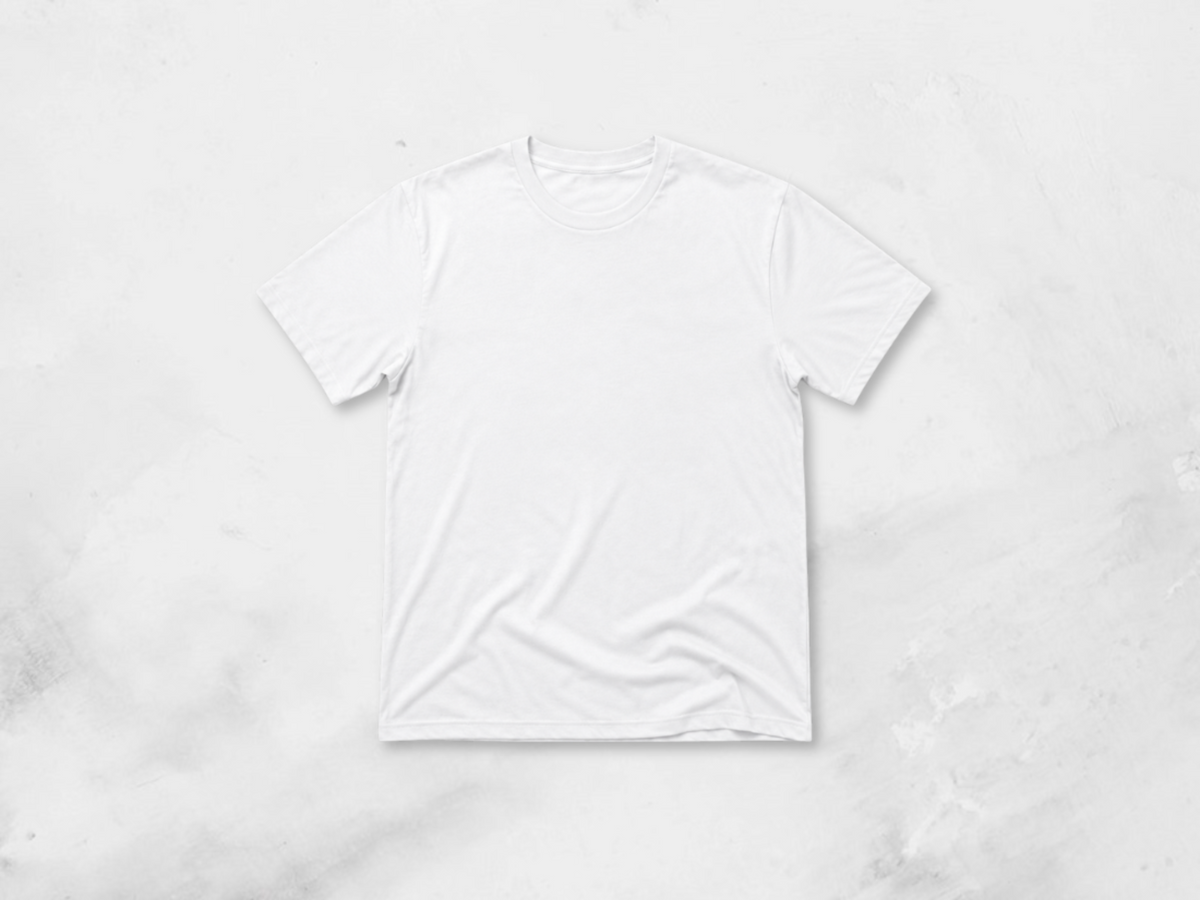 Classic Cotton Crew Neck T-shirt, Front - Max A3 Print