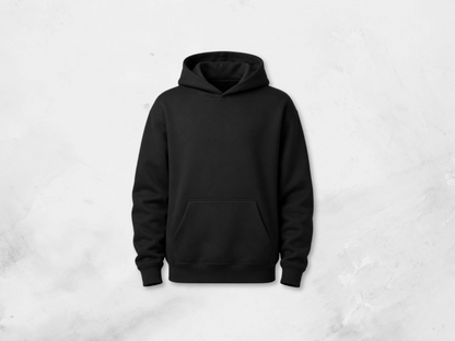 Hoodie (Cotton 260gsm), Front  - Max A4 Print