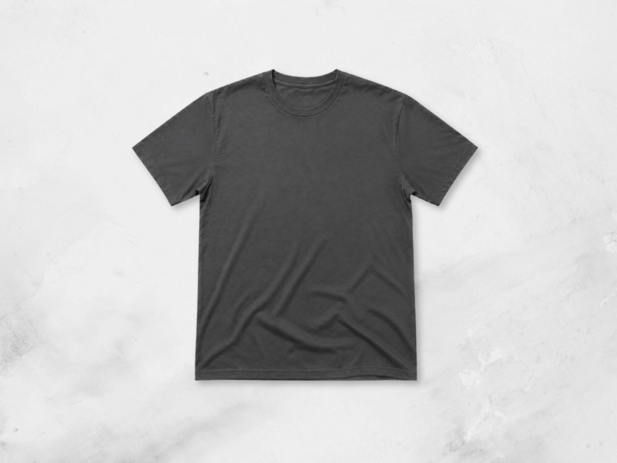 Classic Cotton Crew Neck T-shirt, Front - Max A3 Print